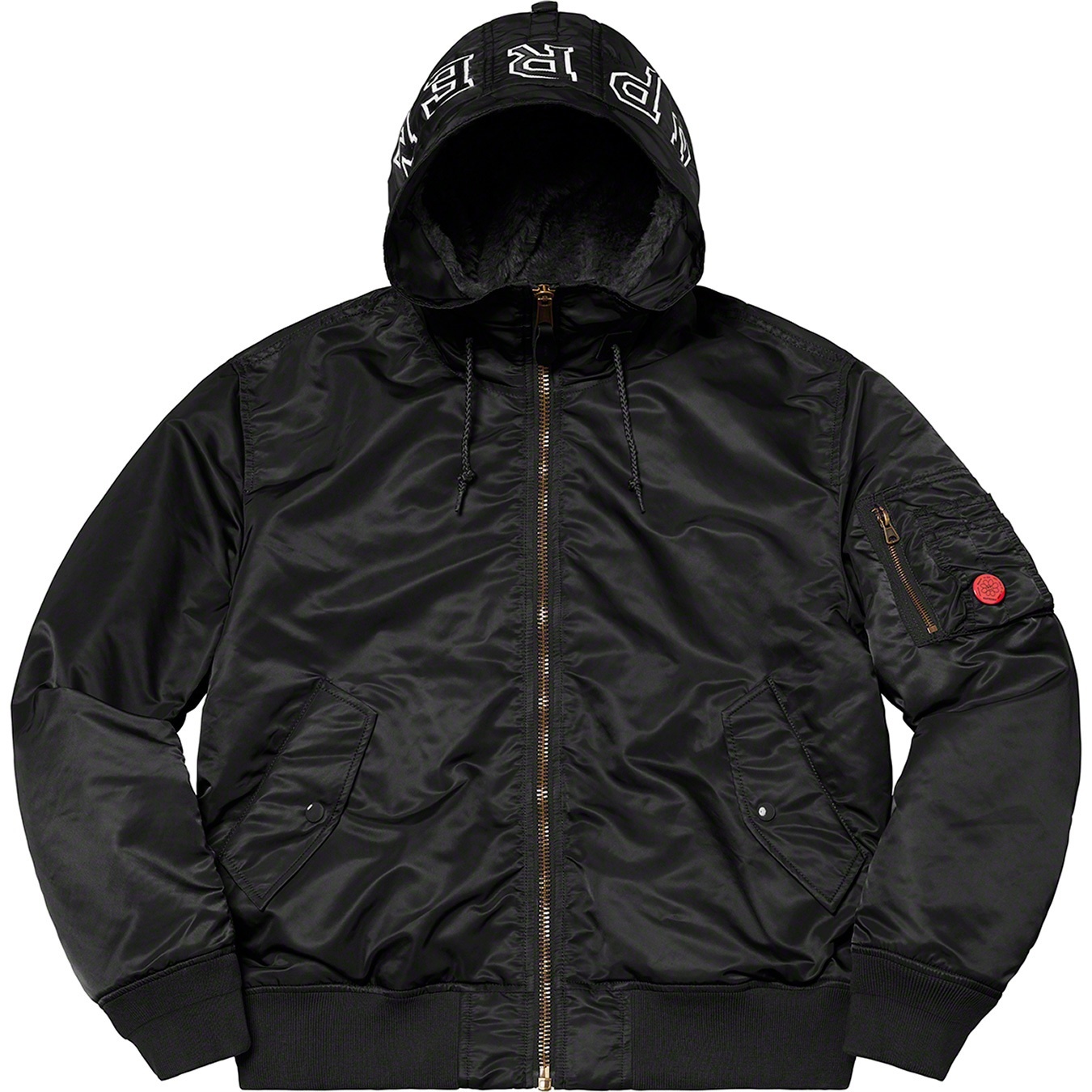 Hooded MA-1 view 4